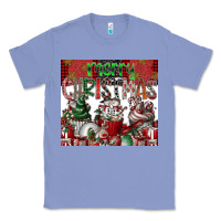 Colony Blue merry Christmas Classic Tee - CowhideDigitalArt