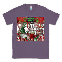 Lavender merry Christmas Classic Tee - CowhideDigitalArt