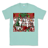 Seafoam merry Christmas Classic Tee - CowhideDigitalArt