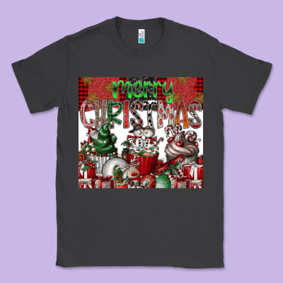 Merry Christmas Classic Tee Designed By Cowhidedigitalart