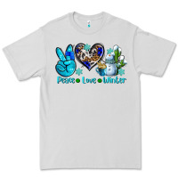 Peace Love Winter Ado Premium Tee | Teevron