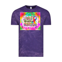 Cloud Purple lynch stndrome warrior Vintage Tee - NancyCooperArtShop