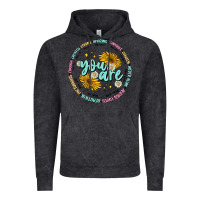 Vintage Black you are inspiration Vintage Hoodie - MaliasSmallBusiness