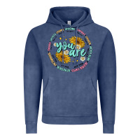 Vintage Denim you are inspiration Vintage Hoodie - MaliasSmallBusiness