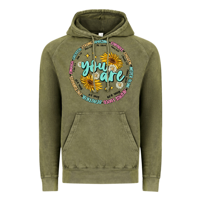 You Are Inspiration Vintage Hoodie by MaliasSmallBusiness | Teevron
