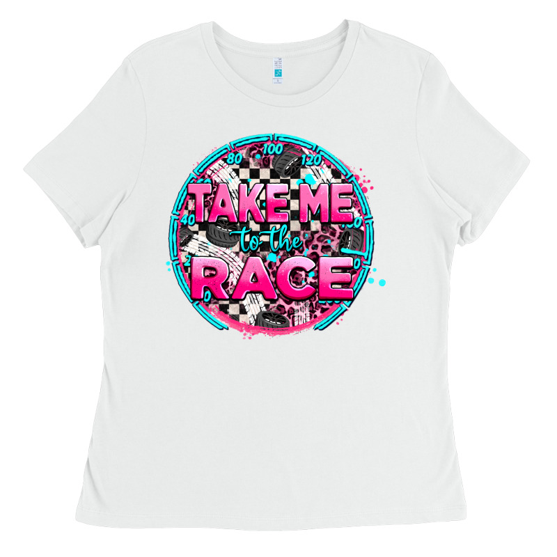 Take Me To The Race Ladies Tee by AdoDesignShop | Teevron