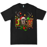 Black joy with reindeer ado Premium Tee - AdoDesignShop