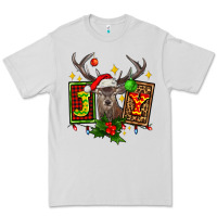Dove Grey joy with reindeer ado Premium Tee - AdoDesignShop
