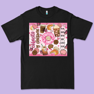 Cafecito Y Chisme Premium Tee Designed By Jahusdesignshop