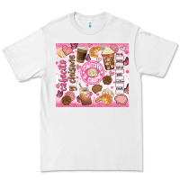 White cafecito y chisme Premium Tee - JahusDesignShop