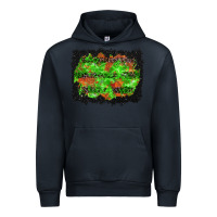 Navy halloween leopard lines background Urban Hoodie - BundleAndBundleShop
