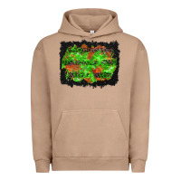 Pigment Burro halloween leopard lines background Urban Hoodie - BundleAndBundleShop