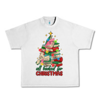Lunar Rock christmas book tree Urban Heavy Tee - MaliasSmallBusiness