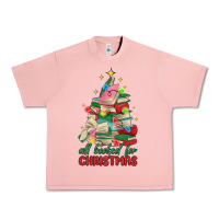 Salmon christmas book tree Urban Heavy Tee - MaliasSmallBusiness