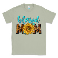 Matcha blessed mom with sunflower Classic Tee - NancyCooperArtShop