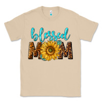 Mushroom blessed mom with sunflower Classic Tee - NancyCooperArtShop
