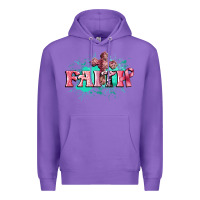 Faith Breast Cancer Premium Hoodie | Teevron