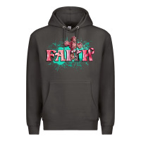 Smoke faith breast cancer Premium Hoodie - CowGirlArtShop