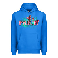 True Royal faith breast cancer Premium Hoodie - CowGirlArtShop