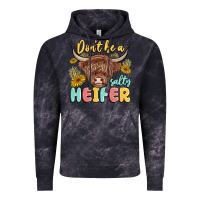 Cloud Black dont be a salty heifer Vintage Hoodie - MaliasSmallBusiness