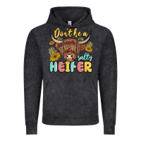 Vintage Black dont be a salty heifer Vintage Hoodie - MaliasSmallBusiness