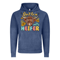 Vintage Denim dont be a salty heifer Vintage Hoodie - MaliasSmallBusiness
