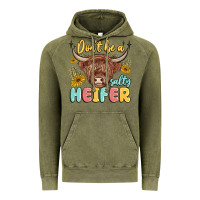 Vintage Olive dont be a salty heifer Vintage Hoodie - MaliasSmallBusiness