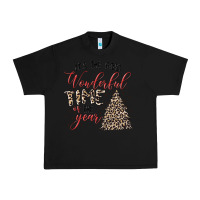 Black it's the most wonderful time of the year Urban Heavy Tee - MaliasSmallBusiness
