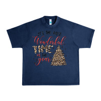 Navy it's the most wonderful time of the year Urban Heavy Tee - MaliasSmallBusiness