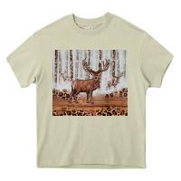 Mossy reinder Heavy Core Tee - JahusDesignShop