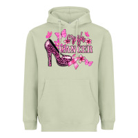 Matcha Crush Cancer with high heels Cancer Awareness Heavyweight Hoodie - HowdyJamesFarm