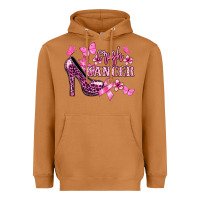 Meerkat Crush Cancer with high heels Cancer Awareness Heavyweight Hoodie - HowdyJamesFarm