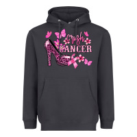 Smoke Crush Cancer with high heels Cancer Awareness Heavyweight Hoodie - HowdyJamesFarm