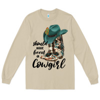 Mushroom Should Have Been A Cowgirl Long Sleeve Tee - JahusDesignShop