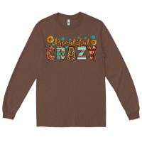 Chestnut Western Beautiful Crazy Long Sleeve Tee - BundleAndBundleShop