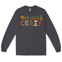 Smoke Western Beautiful Crazy Long Sleeve Tee - BundleAndBundleShop