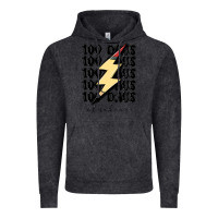 Vintage Black 100 days of school Vintage Hoodie - MaliasSmallBusiness