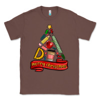 Chestnut teacher tools christmas tree Classic Tee - MaliasSmallBusiness