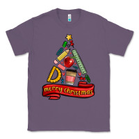 Lavender teacher tools christmas tree Classic Tee - MaliasSmallBusiness