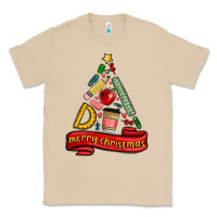 Mushroom teacher tools christmas tree Classic Tee - MaliasSmallBusiness