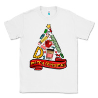 White teacher tools christmas tree Classic Tee - MaliasSmallBusiness