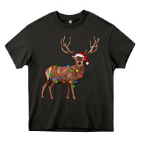 Asphalt reindeer Heavy Core Tee - JahusDesignShop