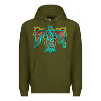 Army Green thunderbird Premium Hoodie - JahusDesignShop
