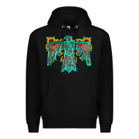 Black thunderbird Premium Hoodie - JahusDesignShop