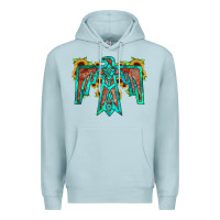 Blue Mist thunderbird Premium Hoodie - JahusDesignShop