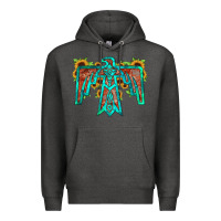 Charcoal Heather thunderbird Premium Hoodie - JahusDesignShop