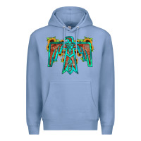 Colony Blue thunderbird Premium Hoodie - JahusDesignShop