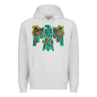 Dove Grey thunderbird Premium Hoodie - JahusDesignShop