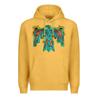 Mustard thunderbird Premium Hoodie - JahusDesignShop
