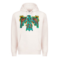 Pale Pink thunderbird Premium Hoodie - JahusDesignShop